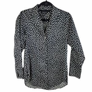 Foxcroft wrinkle free shaped long sleeve tunic 10P